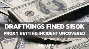 DraftKings Fined $150,000 for Proxy Betting Incident