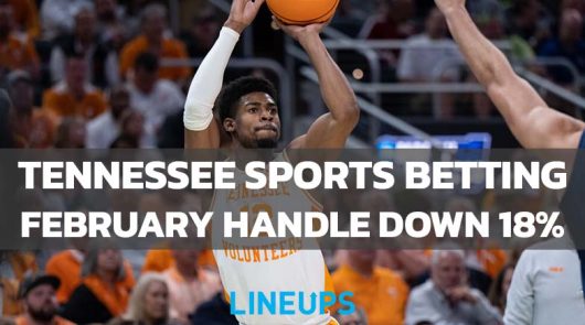 Tennessee Sports Betting Handle Decreases by 18.8% in February