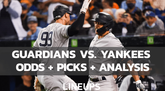 Cleveland Guardians vs. New York Yankees (10/18/22) Starting Lineup, Betting Odds, Prediction