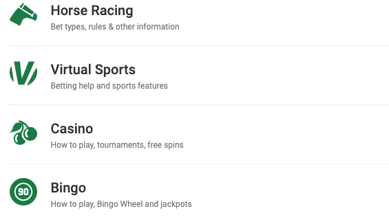 Unibet Casino Help Centre
