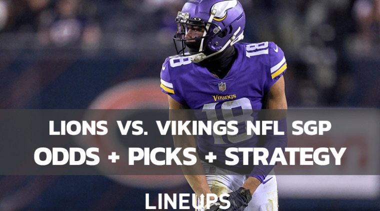 NFL Week 3 Lions vs. Vikings Same Game Parlay Strategy (9/25/22)