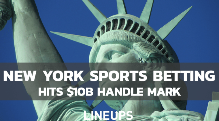 New York Sports Betting Passes $10 Billion Handle Mark Days Before NFL Kickoff