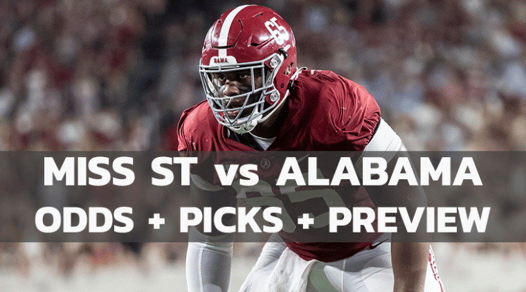 Mississippi State vs Alabama Odds, Picks, Predictions (10/22/22)