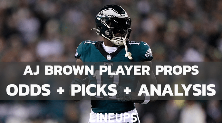AJ Brown Player Props Vs. Chiefs: Super Bowl 57 Player Props