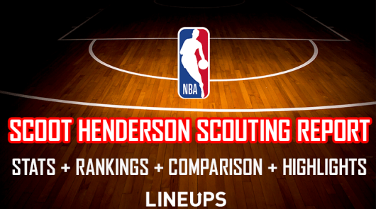 Scoot Henderson Scouting Report: NBA Comparison, Draft Ranking, Highlights, Stats