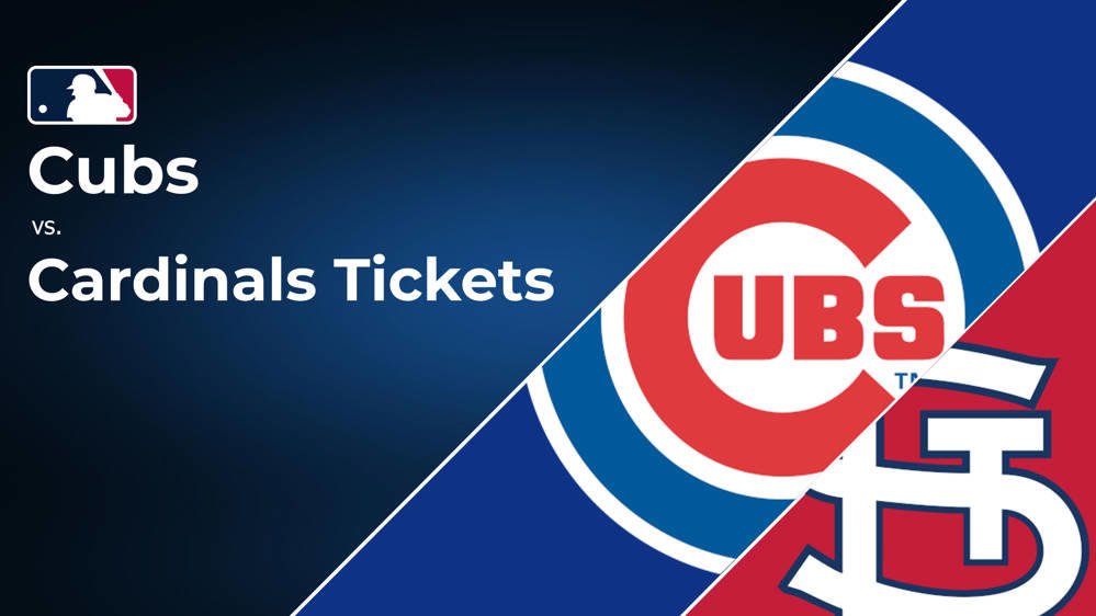 Sunday Single Game Tickets Cubs vs. Cardinals June 16