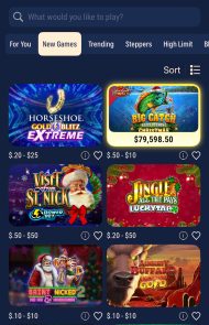Horseshoe Online Casino games