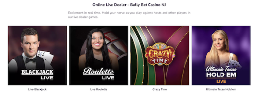 Bally Casino Live Dealer