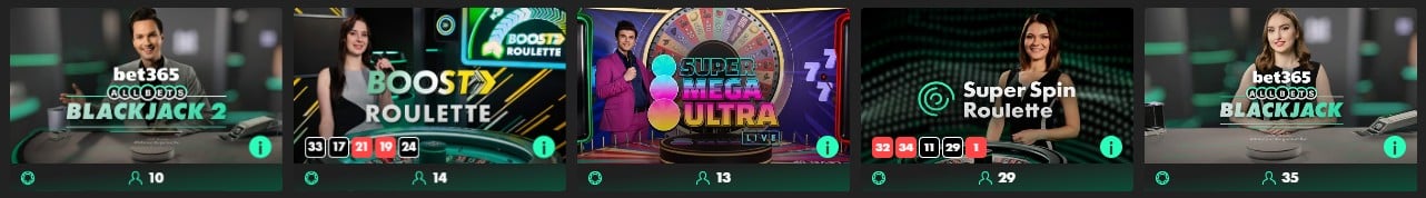 Bet365 Casino Alberta Live casino
