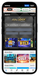 Betway Casino Alberta iphone app portrait