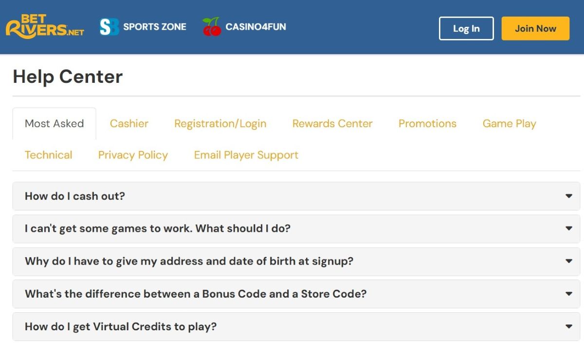 Support Options for Alberta Players at BetRivers Casino