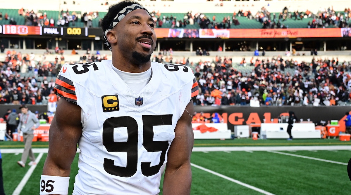 Myles Garrett Trade to Los Angeles Rams Impacts Futures Odds