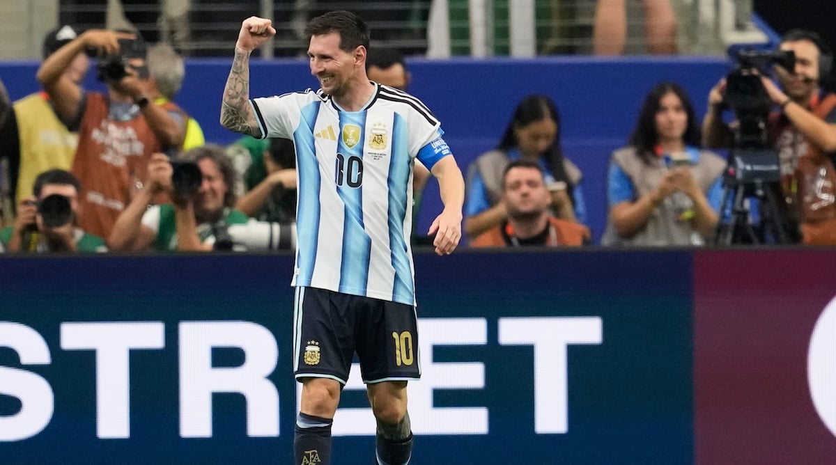 Messi vs Austria