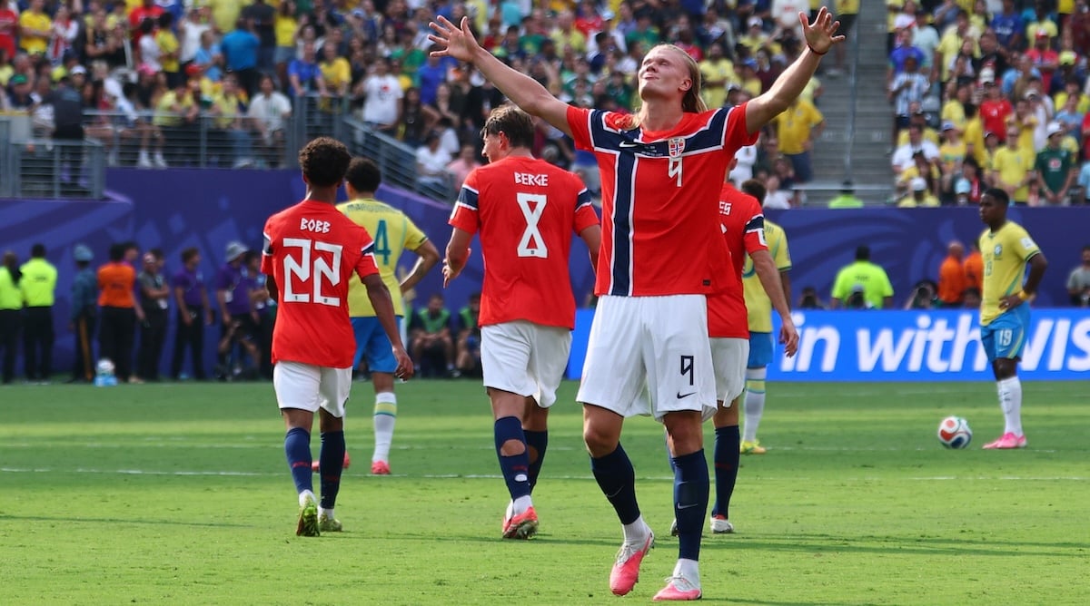 Haaland vs. Brazil