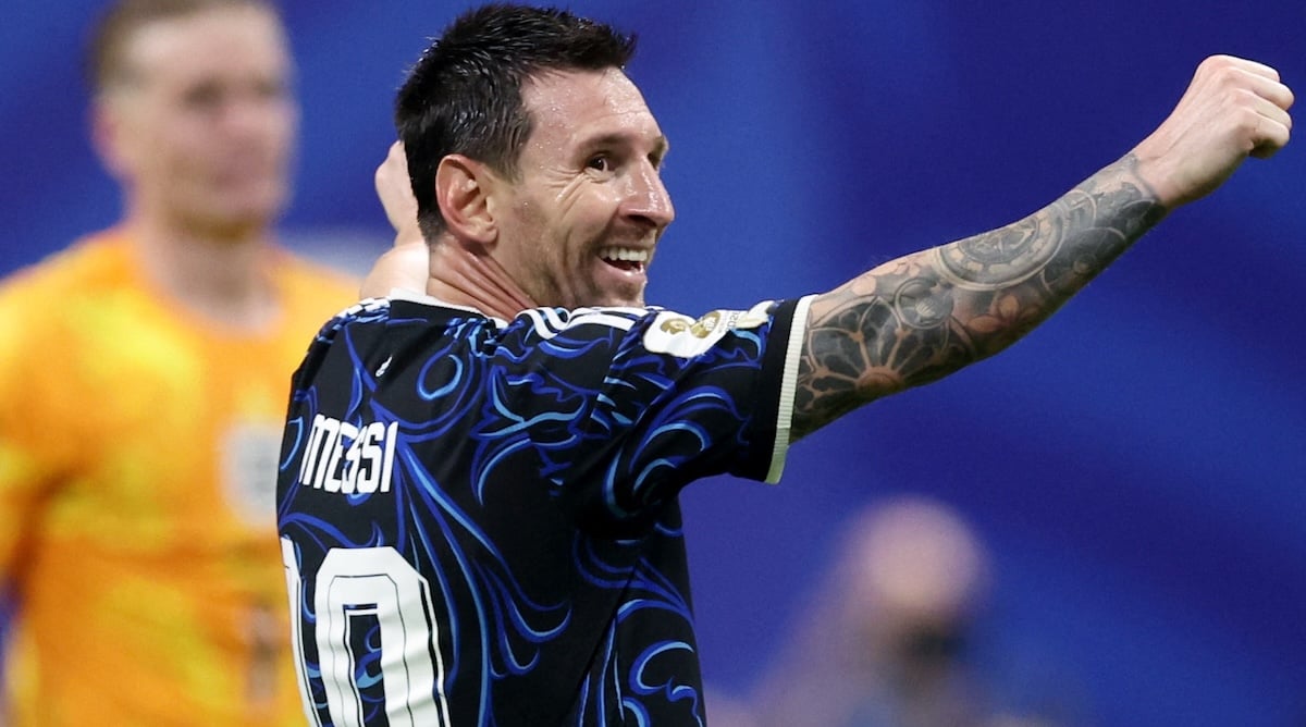 Messi vs. England