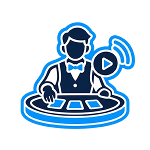 Live dealer games icon