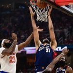 Jarrett Allen First Basket