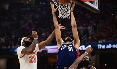 Jarrett Allen First Basket