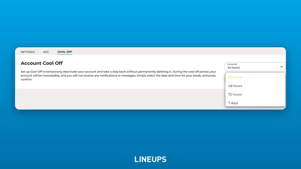 FreeSpin cool-off tool