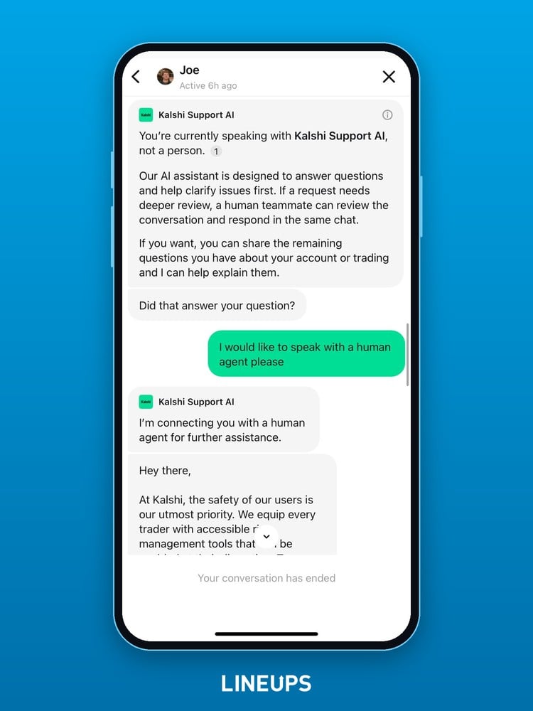 Support AI disclosure