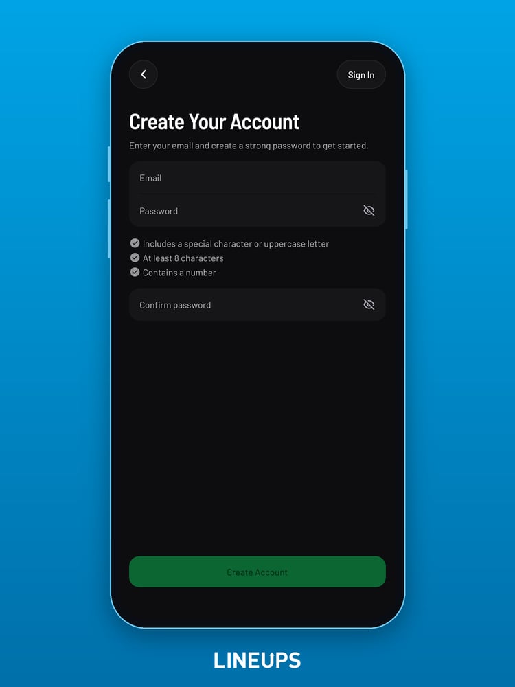 Sign-up