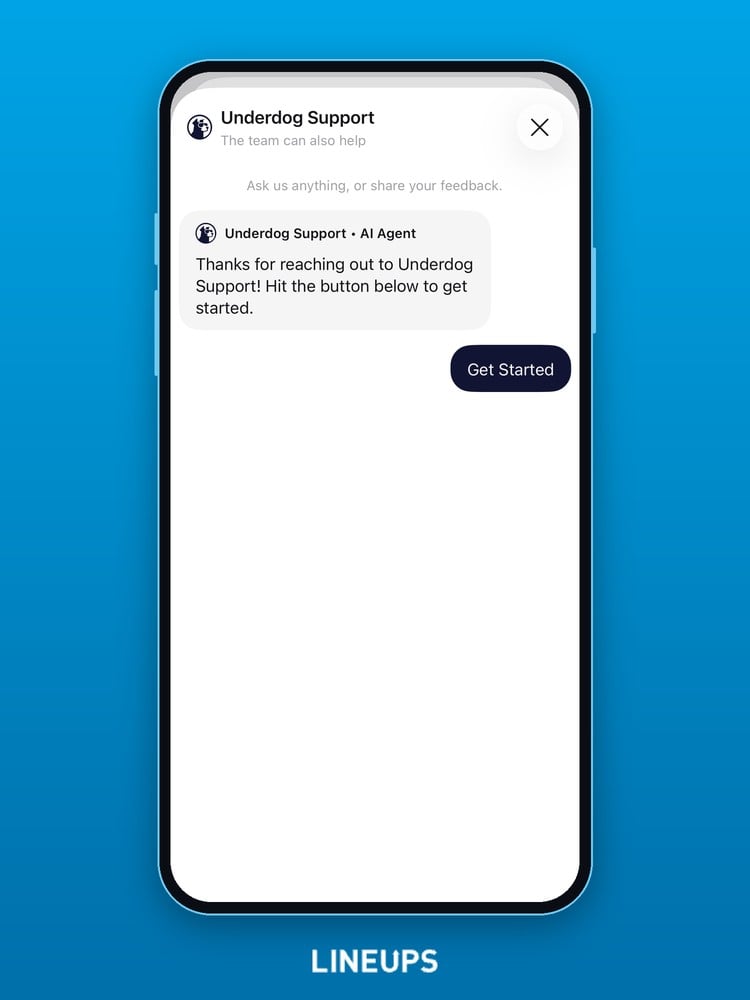 Pushed past the chatbot on purpose. icon